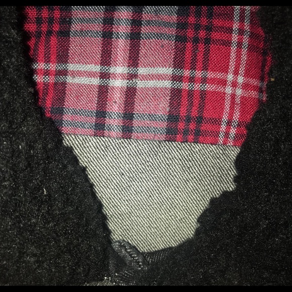 L.E.I Black Denim Bomber Jacket Riverdale Serpeant - Picture 7 of 7